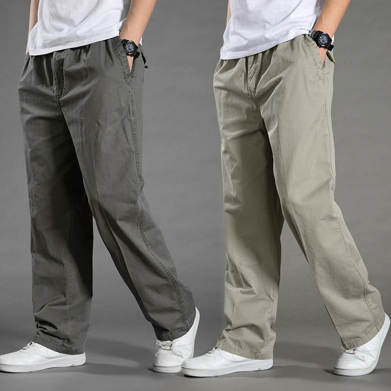 Men's Cargo Pants Summer Spring Cotton Casual