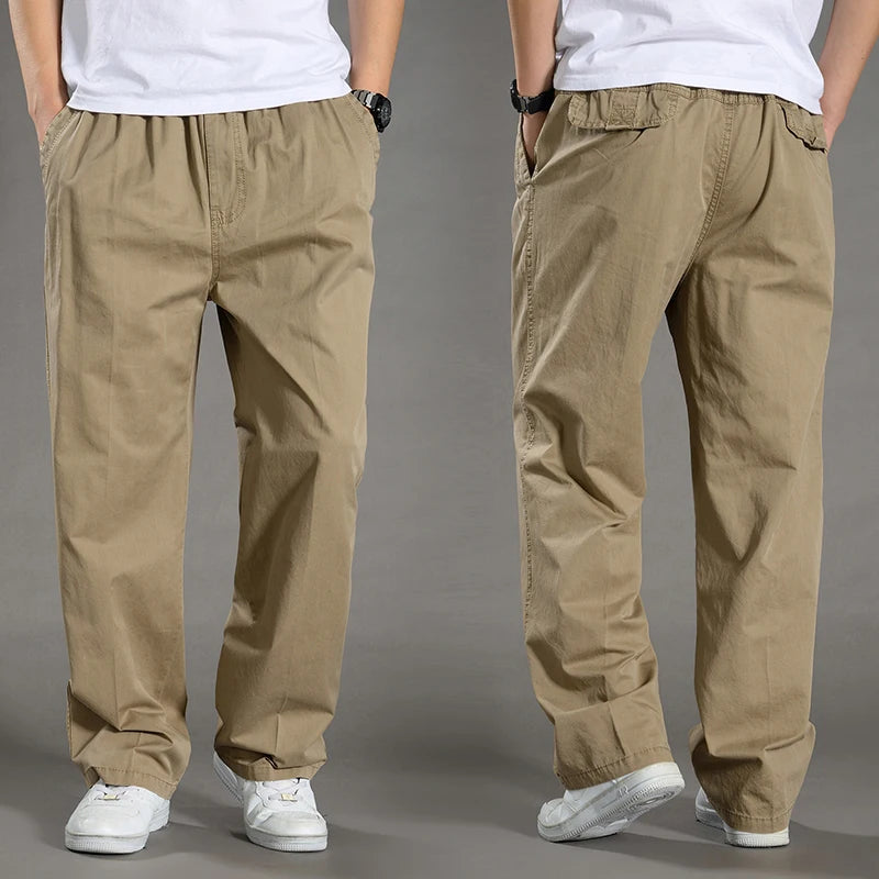 Men's Cargo Pants Summer Spring Cotton Casual