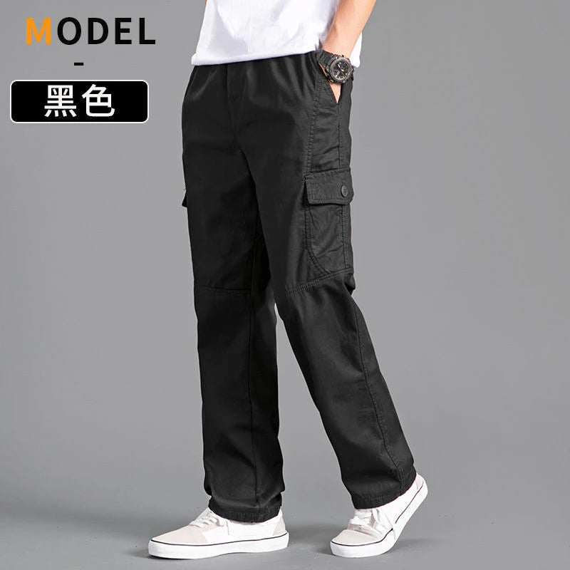 Men's Cargo Pants Summer Spring Cotton Casual