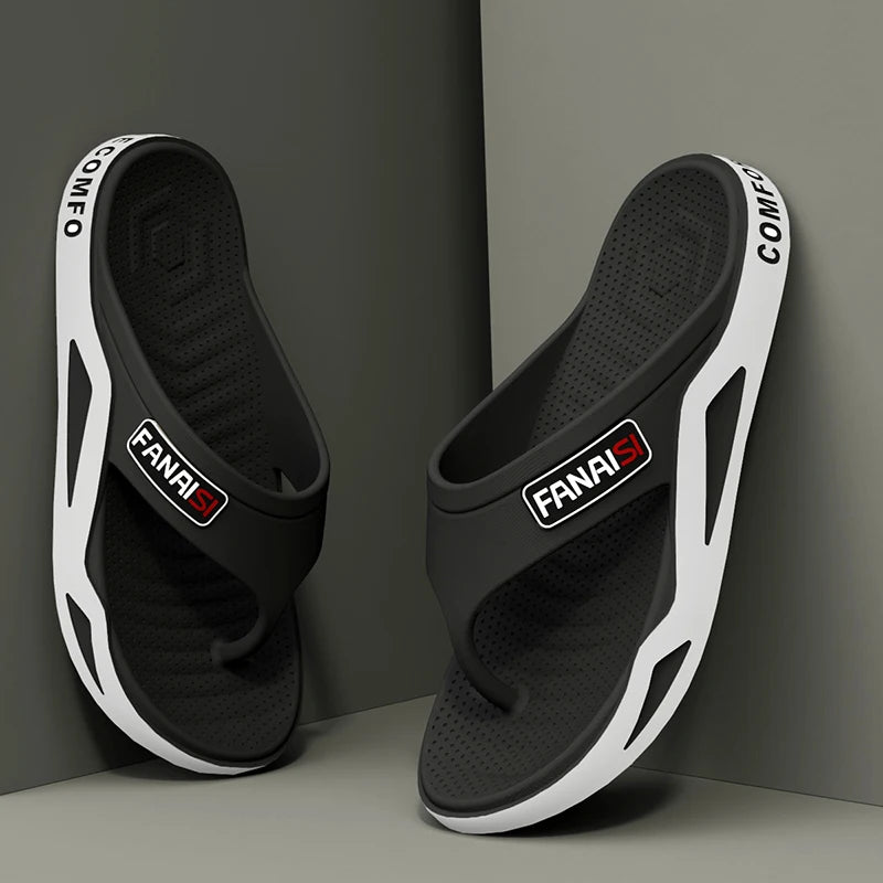 Casual comfortable men's slippers