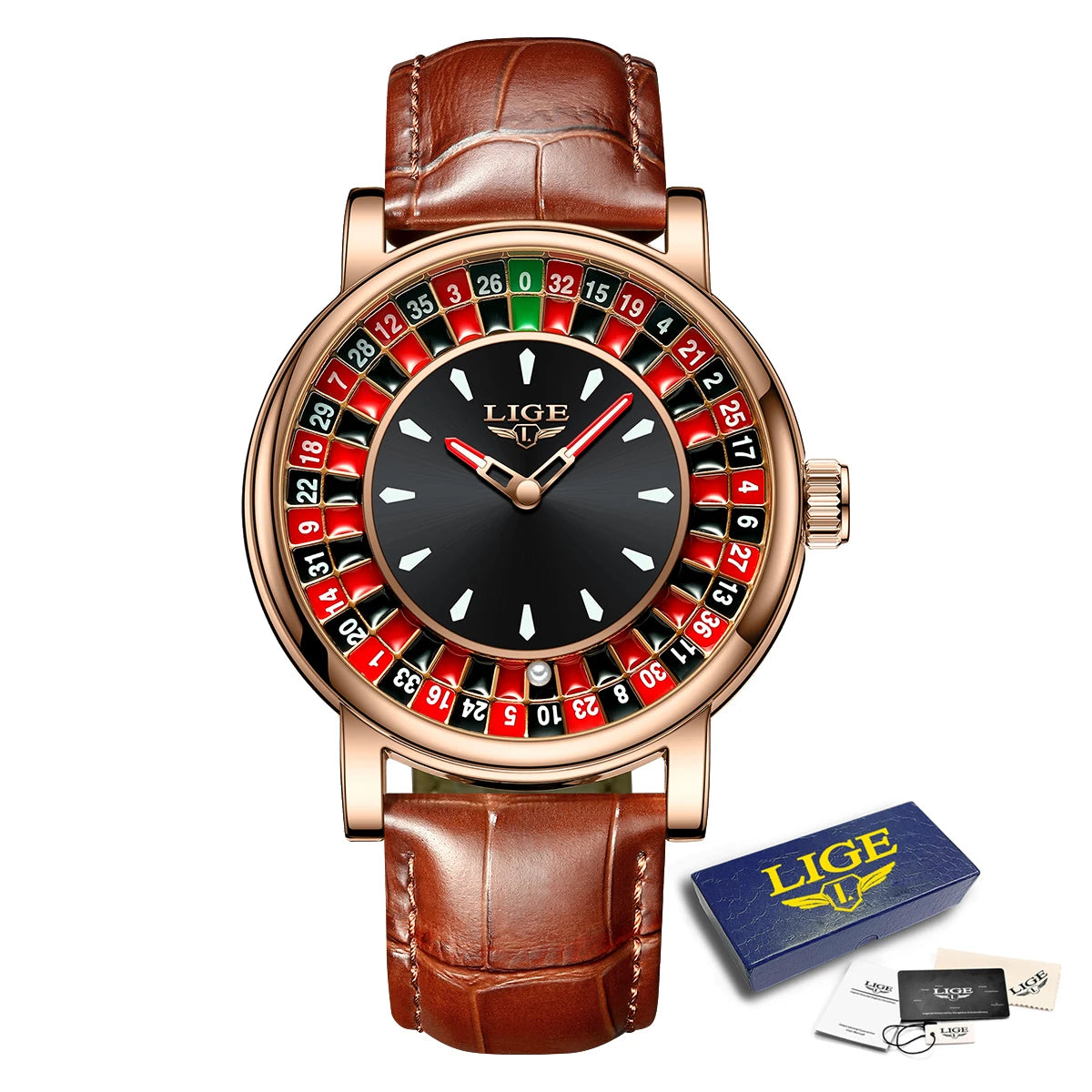 LIGE Casino Roulette – Luxury & Exclusivity on Your Wrist (Limited Time Offer)