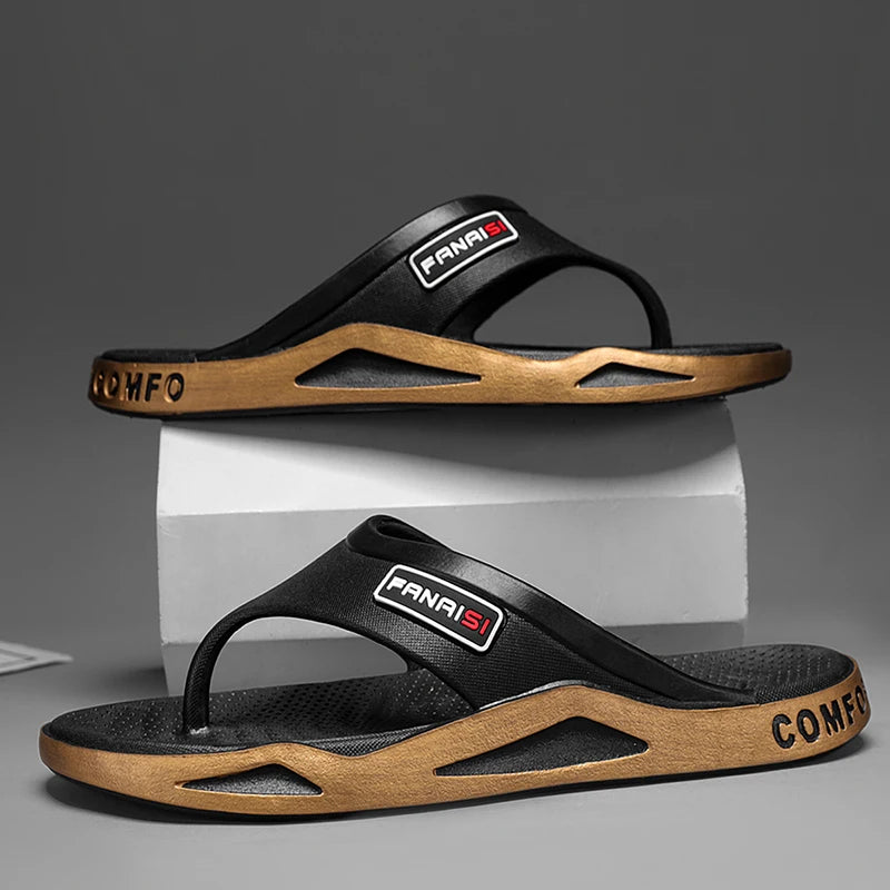 Casual comfortable men's slippers