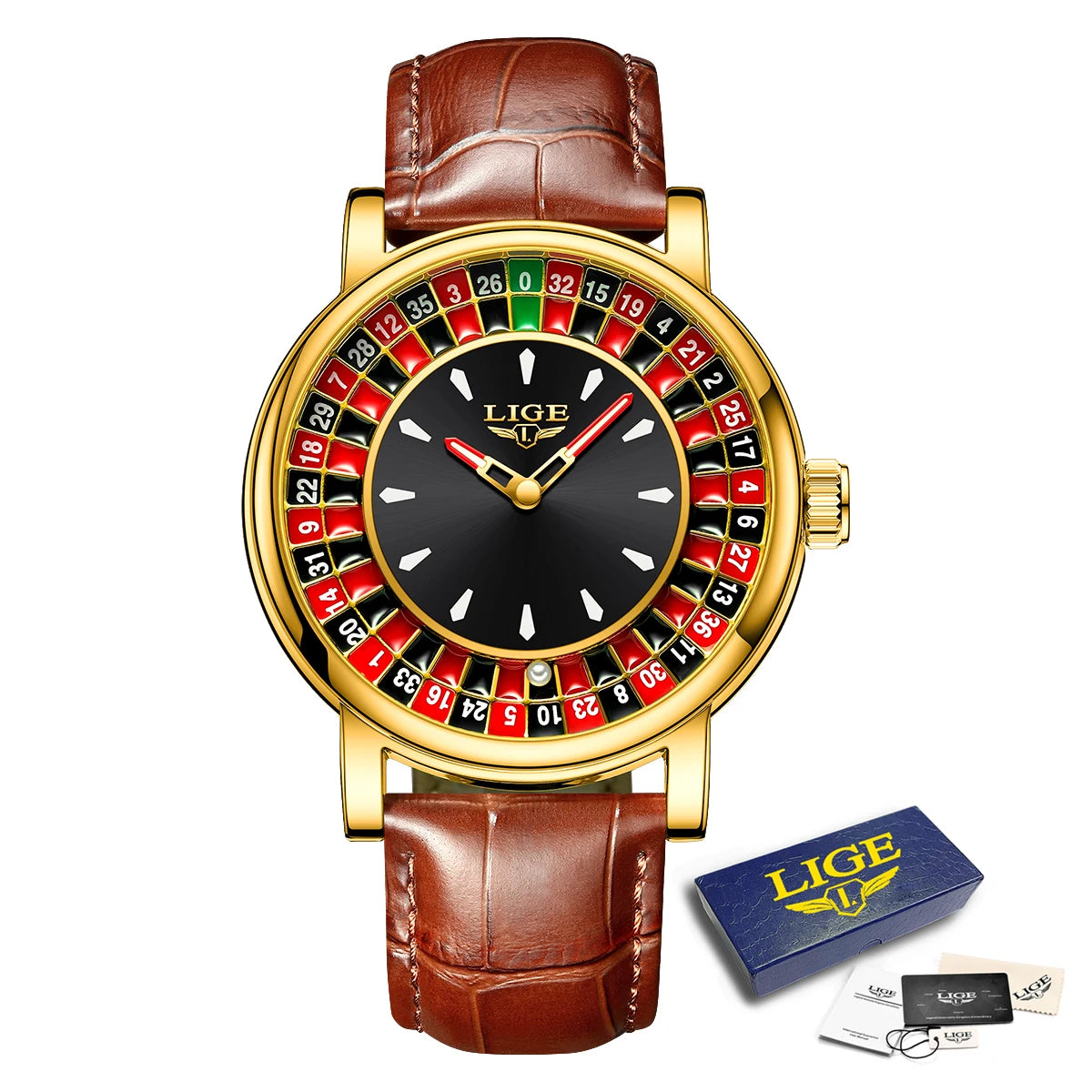 LIGE Casino Roulette – Luxury & Exclusivity on Your Wrist (Limited Time Offer)