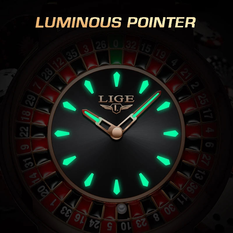 LIGE Casino Roulette – Luxury & Exclusivity on Your Wrist (Limited Time Offer)