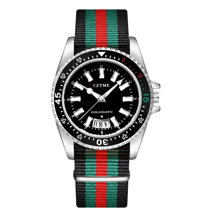 Men’s Nylon Strap Watch