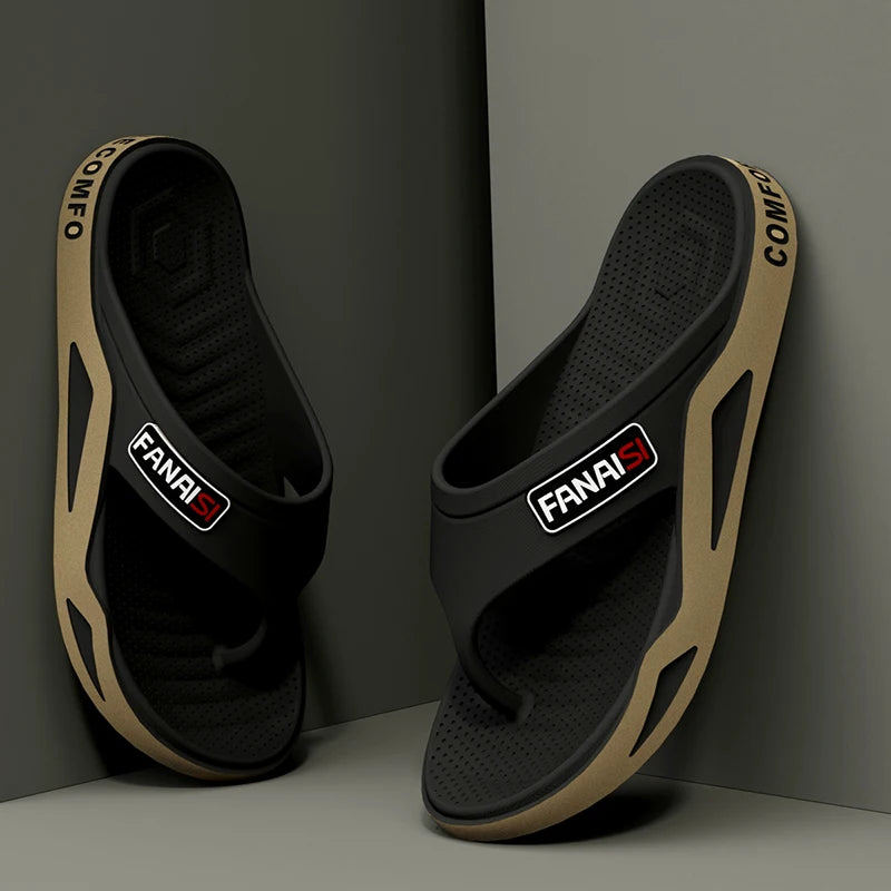 Casual comfortable men's slippers