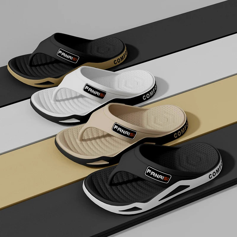 Casual comfortable men's slippers