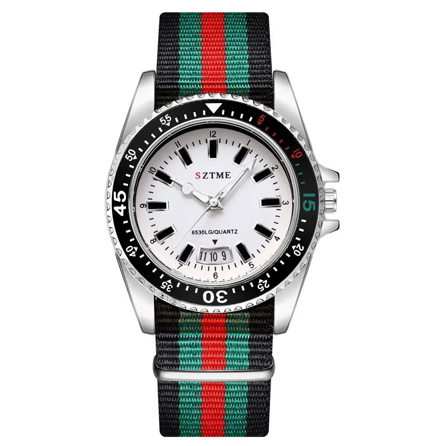 Men’s Nylon Strap Watch